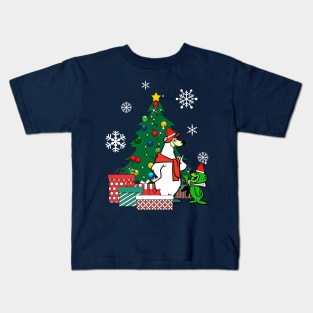 Breezly And Sneezly Around The Christmas Tree Kids T-Shirt